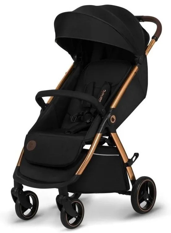 Lionelo - Kočík INGRID čierna