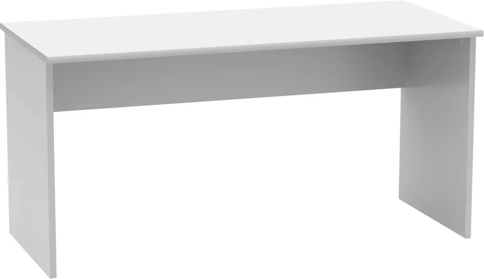 Písací stôl, biela, JOHAN NEW 01