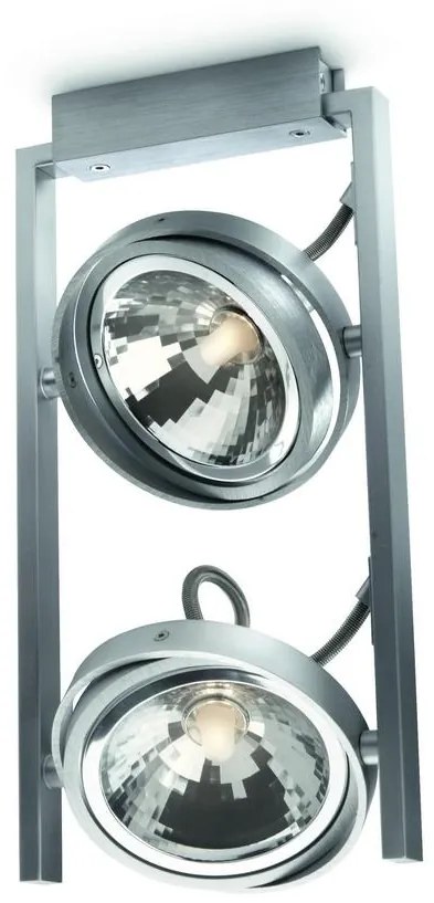 Philips 53062/48/PN - Bodové svietidlo FAST 2xG9/42W/230V P2318