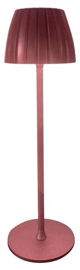 LED Stmievateľná dobíjacia stolná lampa LED/2,7W/5V 3000-6000K 1800 mAh hnedá