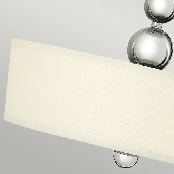 Hinkley HK-ZELDA-P-B-PN - Luster na reťazi ZELDA 3xE27/60W/230V lesklý chróm