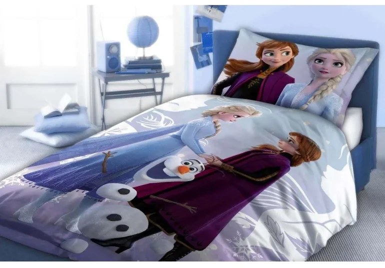 Detské obliečky Ľadové kráľovstvo 140x200 + 70x90 cm FARO
