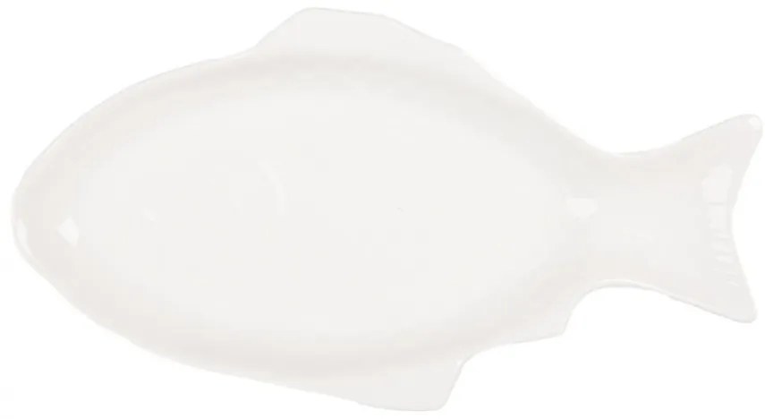 Biela miska / tanier v tvare ryby Fish Bowl S - 36*18*4 cm / 375 ml