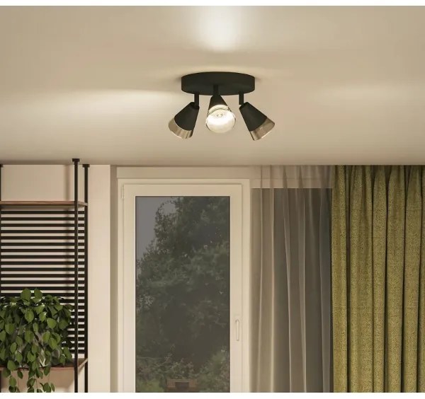 Philips - Bodové svietidlo CLEFT 3xGU10/5W/230V