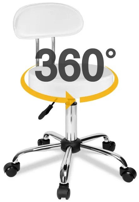 Kancelárska stolička GAMMA biela