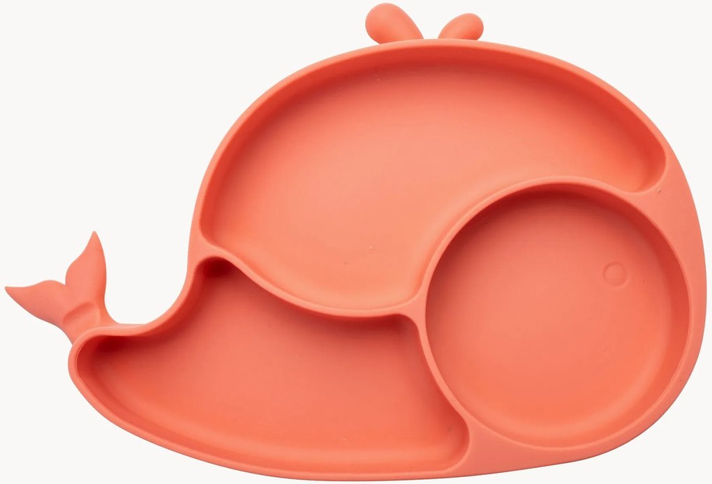 Detský tanier's prísavkou Whale