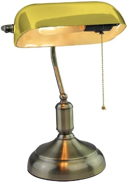 Banker's lamp Yellow