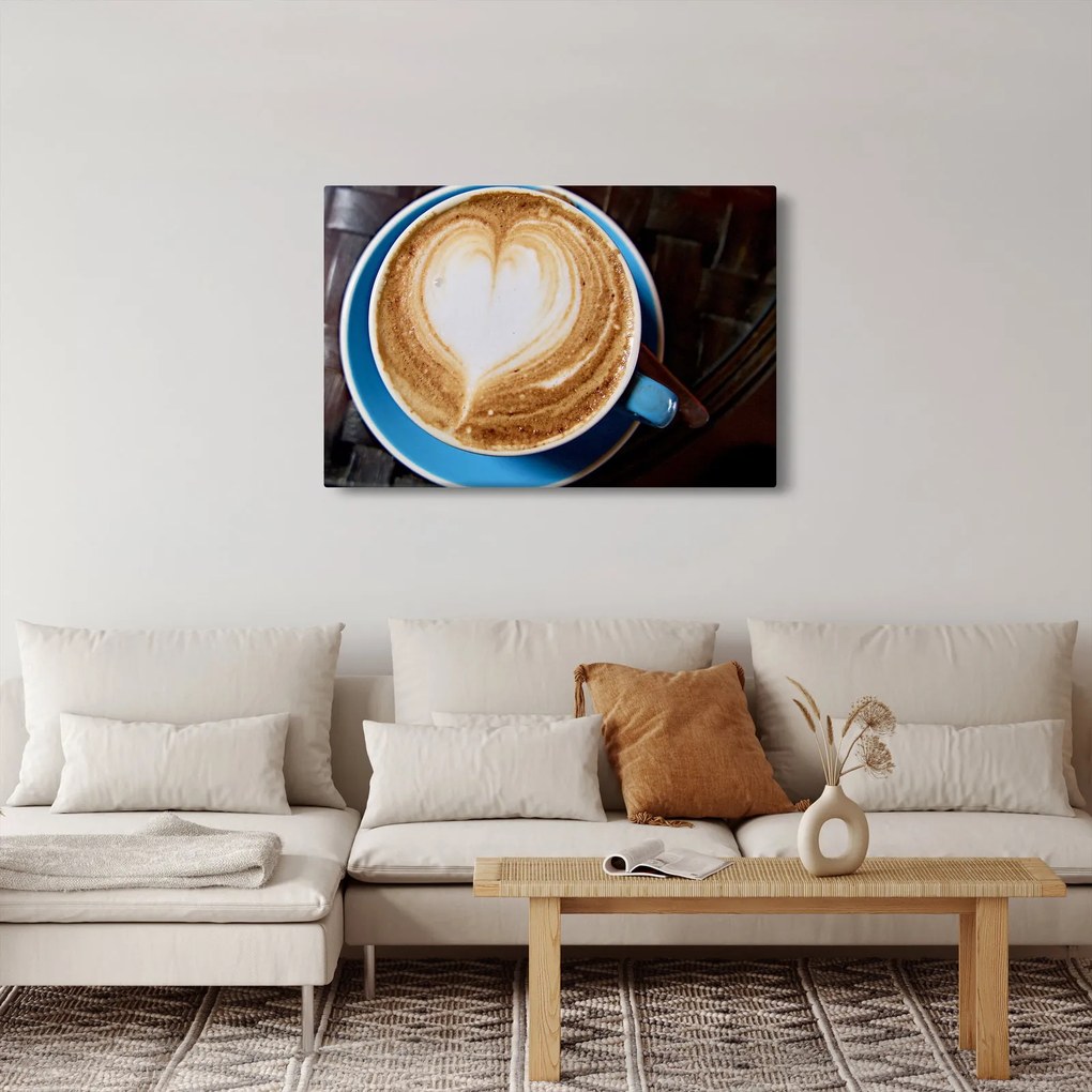 Obraz - Latte Art (90x60 cm)