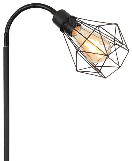 Globo 15351S - Stojacia lampa ISABELLA 1xE27/40W/230V
