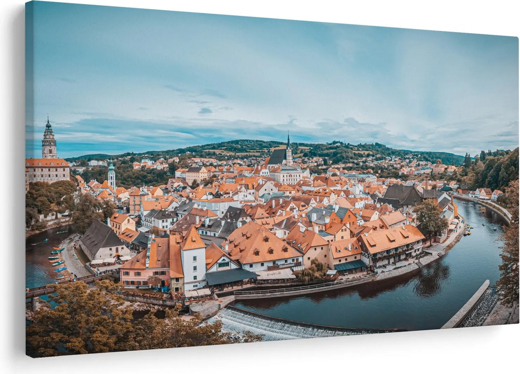 Obraz - Český Krumlov (90x60 cm)
