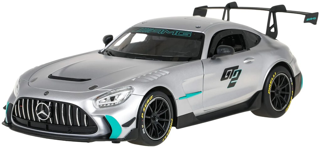 Auto na diaľkové ovládanie R/C Mercedes-AMG GT2 sivý 1:14 RASTAR