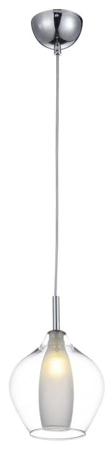 Azzardo AZ3074 - Luster na lanku AMBER 1xG9/40W/230V