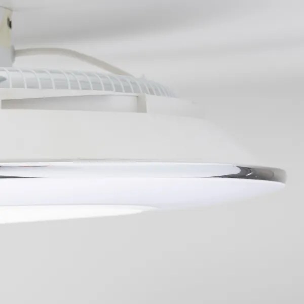 Brilagi - LED Stmievateľné svietidlo s ventilátorom AURA LED/38W/230V biela + DO