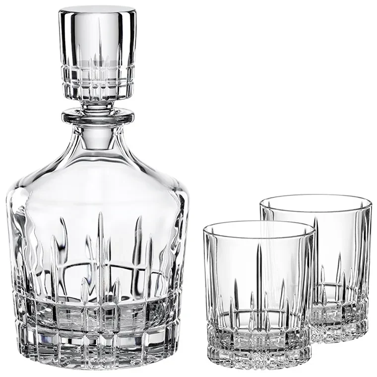 Spiegelau sklenený whisky set Perfect Serve Whisky 1+2