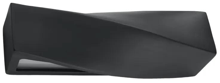 SIGMA Nástenné keramické svetlo, čierna SL.0870 - Sollux