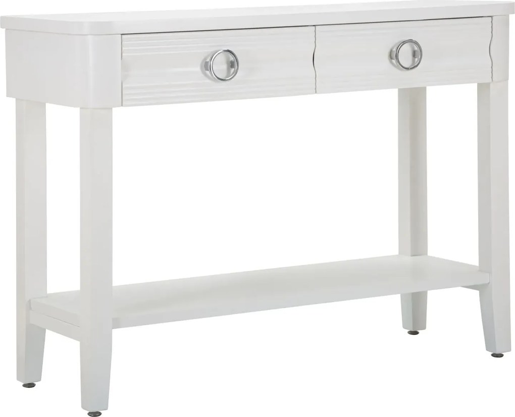 Konzolový stolík Shine 110 cm biely