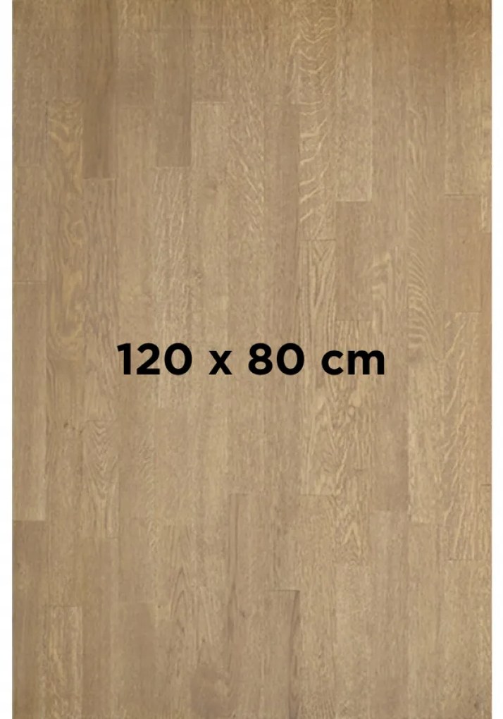 FAMEG OAK 27 MM - MASÍVNA STOLOVÁ DOSKA 120 x 80 cm