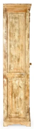 furniture-nabytek.cz - Masívna šatní skriňa Patina z mangového dreva, lakovaná, prírodná farba