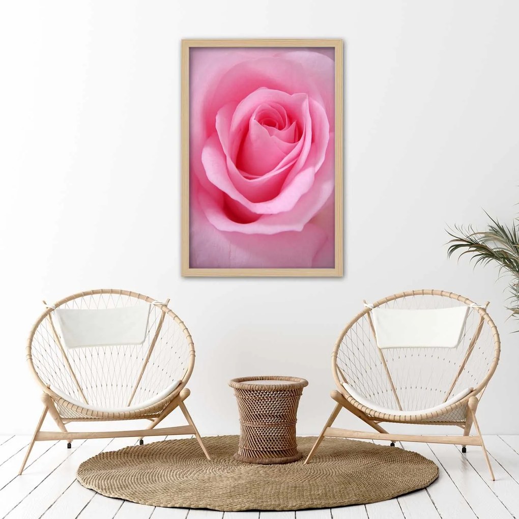 Gario Plagát Romantická ruža Farba rámu: Bez rámu, Rozmery: 20 x 30 cm