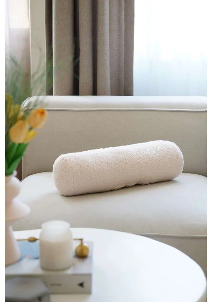 Dekoračný vankúš z materiálu buklé 14x50 cm Top – Mioli Decor