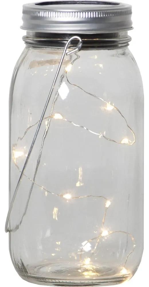 LED dekorácia Star Trading Jamjar, výška 18 cm