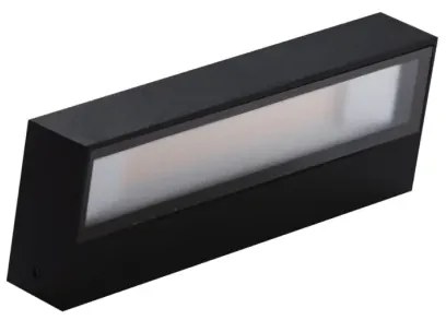 LED vonkajšie nástenné osvetlenie Cosel čierne