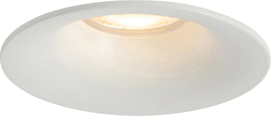Inteligentné zapustené bodové svietidlo biele vrátane Wifi GU10 50mm - Gijs