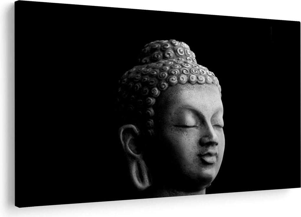 Obraz - Budha, portrét (90x60 cm)