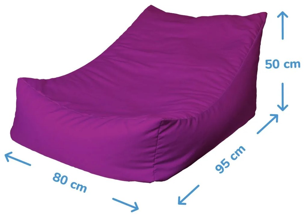 Sablio Sedací vak Lounge Zlaté a biele lastovičky - 80 x 95 x 50 cm