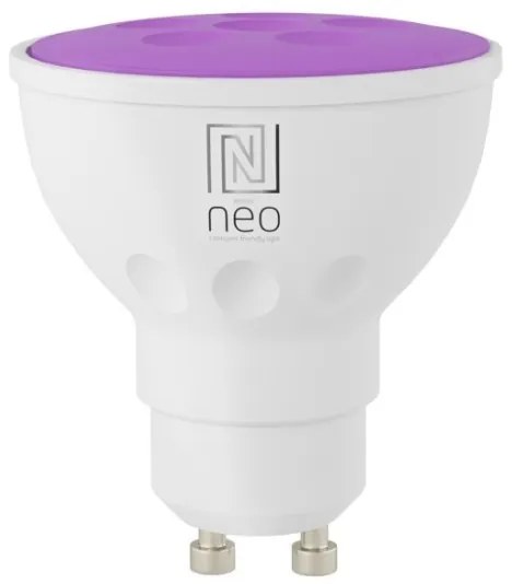 Immax NEO 07724CDO-SADA 3xLED RGB Stmievateľná žiarovka GU10/6W/230V Wi-Fi Tuya+DO