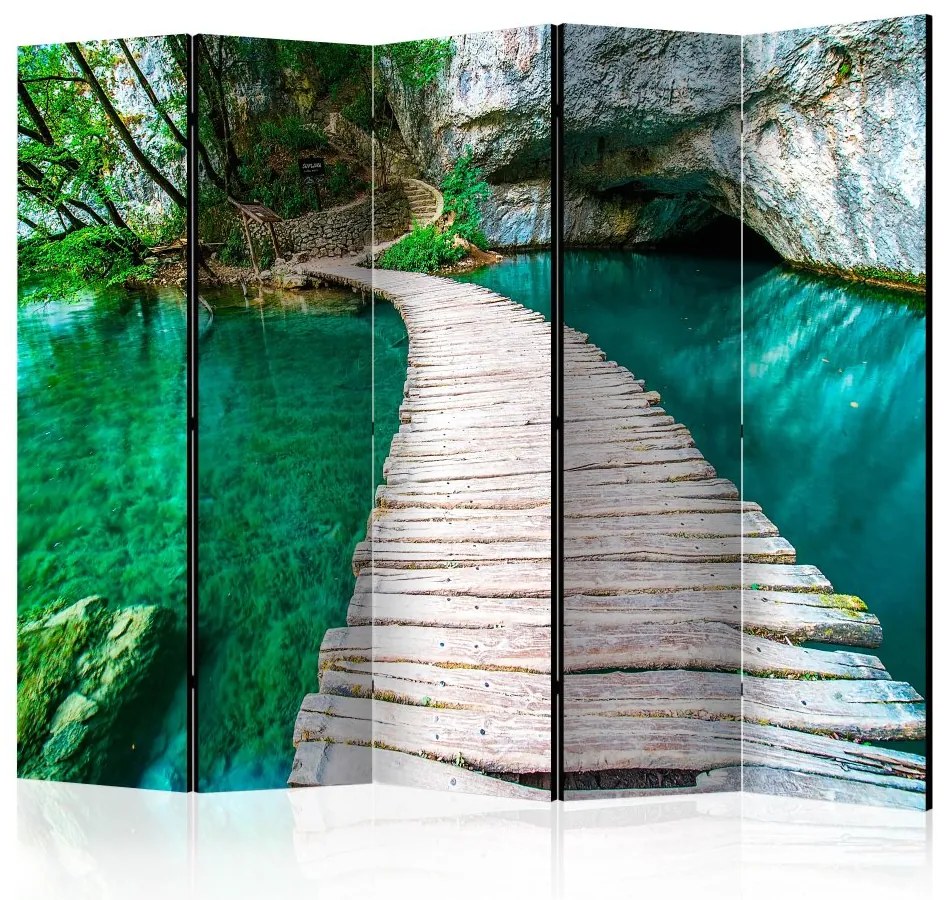 Artgeist Paraván - Emerald Lake II [Room Dividers]