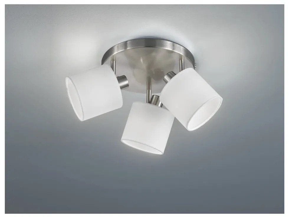 Biele stropné svietidlo Tommy – Trio