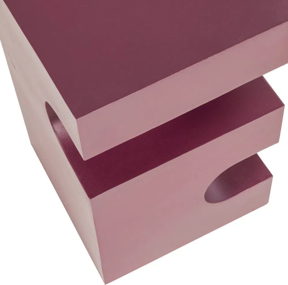 Kovový odkladací stolík 30x30 cm Jessa – WOOOD