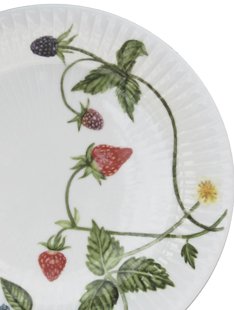 KÄHLER Porcelánový tanier Hammershøi Summer Berries  22 cm