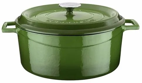LAVA Metal Liatinový hrniec pr. 28 cm, zelená, 6,7 l