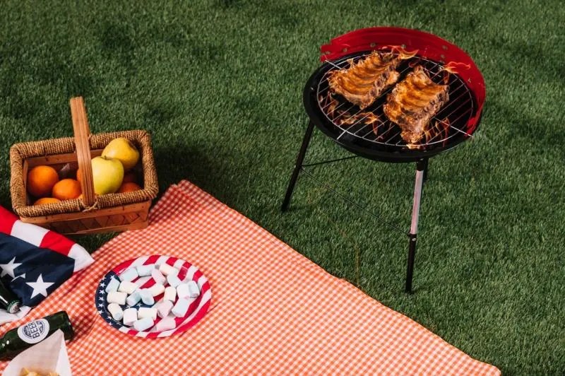 JAKS ZÁHRADNÝ GRIL OKRÚHLY BBQ5276