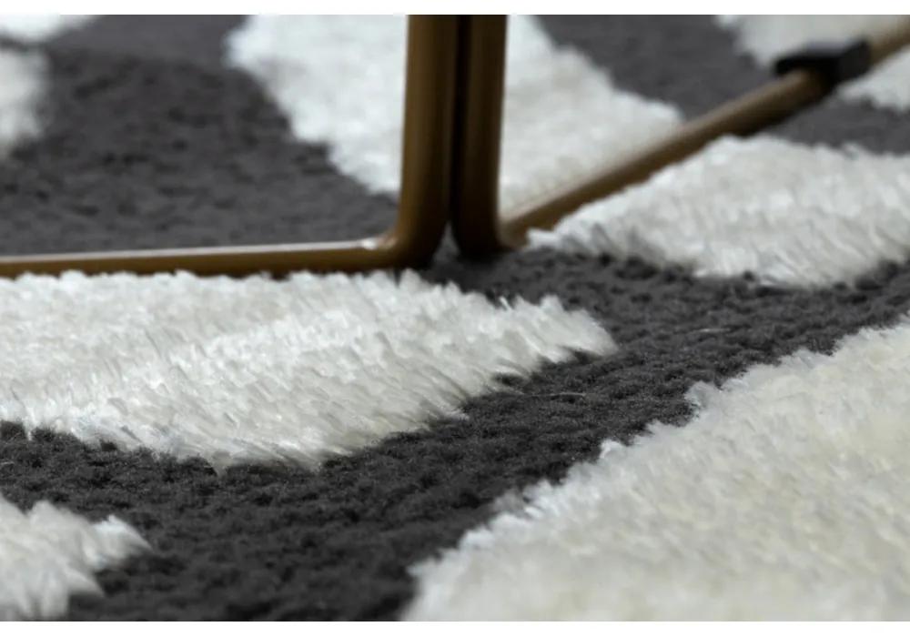 Kusový koberec Corylus krémovočierný 200x290cm