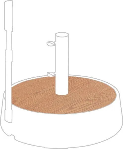 Doppler Dekoračný panel Easy Move Switch - drevo