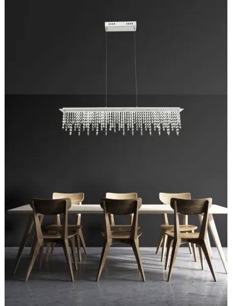 Globo 68405-24H - LED Stmievateľný krištáľový luster na lanku LED/24W/230V + DO