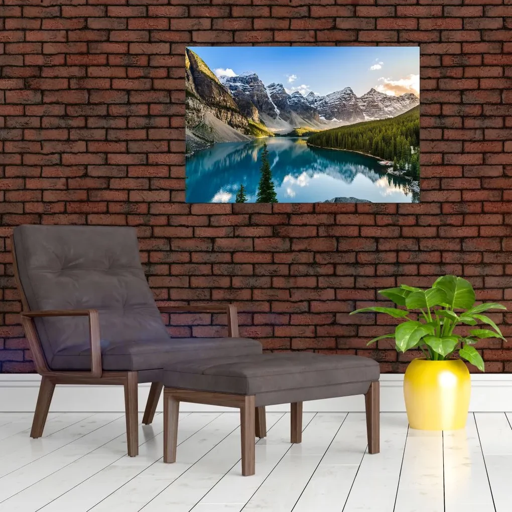 Obraz - Kanada, Národný park Banff, Moraine Lake (90x60 cm)
