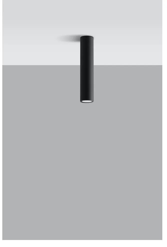 Čierne stropné svietidlo Sollux Castro