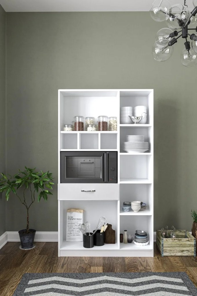 Multifunkčná skriňa ARIANA, biela