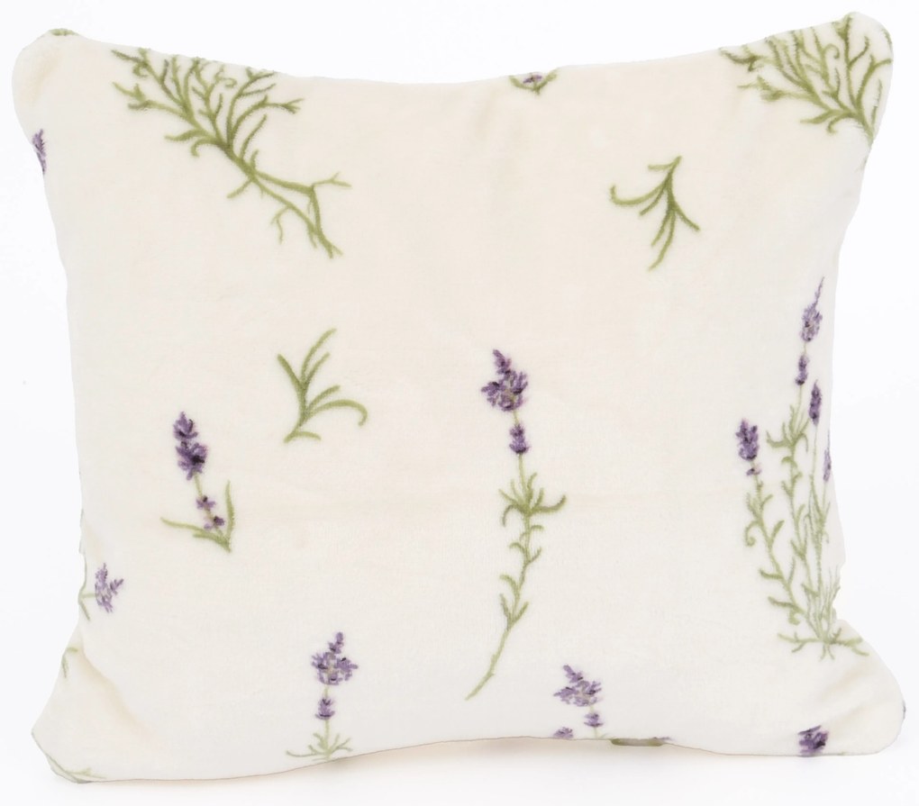 Obliečka na vankúšik mikroplyš Exclusive 40 × 40 cm - Levanduľa 02