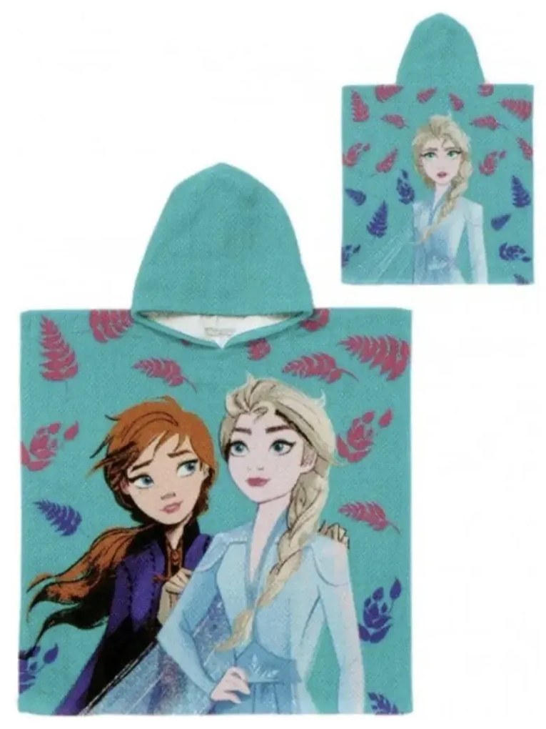 Detské pončo Frozen 60x120cm Setino