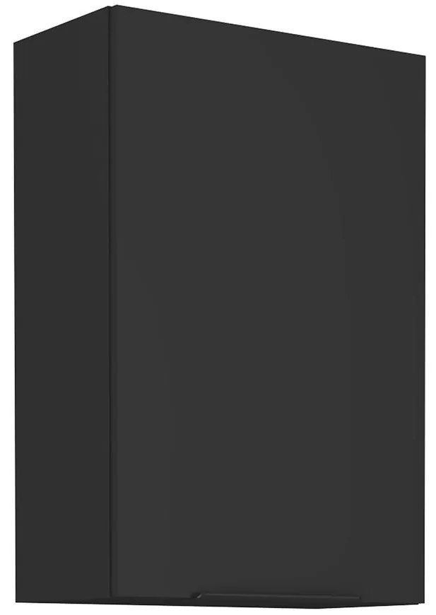 Kuchynská skrinka Siena čierna mat 60g-90 1f
