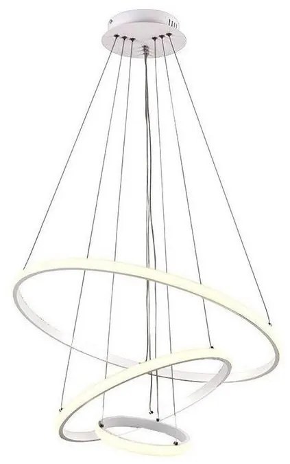 LED Stmievateľný luster na lanku LED/90W/230V 3000-6500K + DO