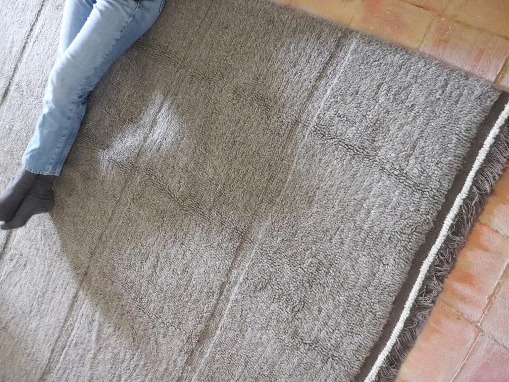 Lorena Canals koberce Vlnený koberec Steppe - Sheep Grey - 120x170 cm