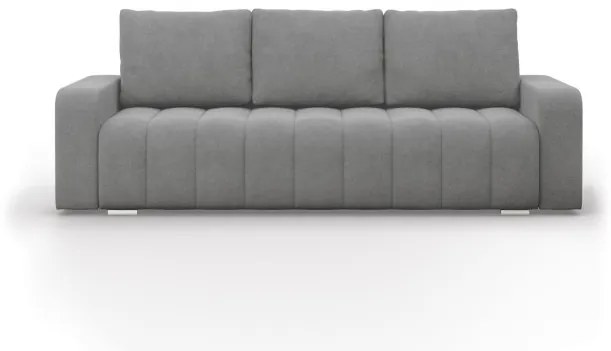 Trojmiestna rozkladacia sedačka ABRIELLE sivá