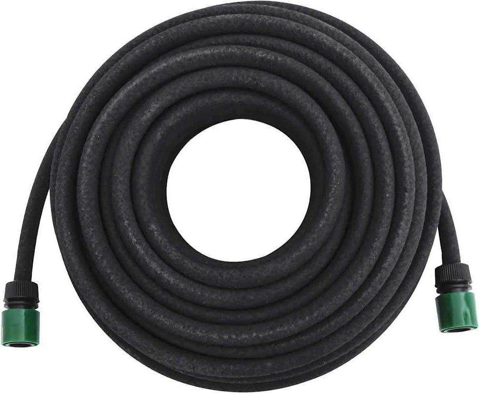 Záhradná priesaková hadica, čierna 0,6" 25 m, guma