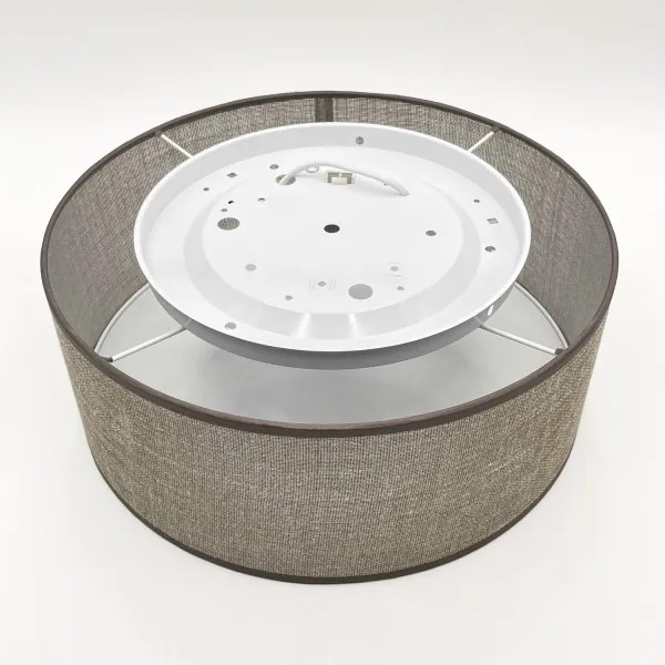 Stropné svietidlo SIRJA 1xE27/15W/230V pr. 35 cm hnedé